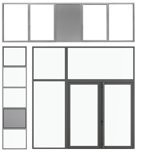 exemple de bande d'ensemble composé pour le tertiaire