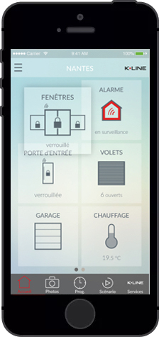 Télécharger l'application smart home sur votre mobile